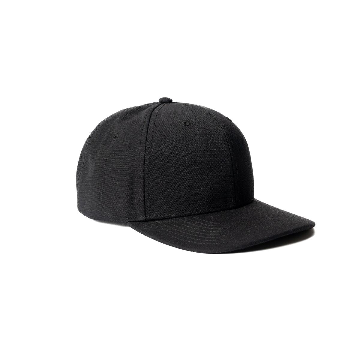 recycled-poly-classic-6-panel-hat-o2 Web_PDP-Classic6PanelHat_Studio_Front_Black.jpg